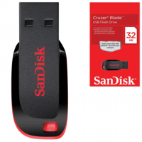 - SANDISK 32GB Cruzer Blade USB 2.0,  /  - 26/18 /