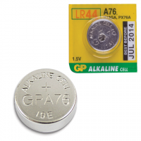  GP (-) Alkaline A76(G13, LR44), 1   ,  1,5, A76-BC10