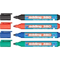 Набор маркеров по бумаге (для флипчартов) EDDING E-380/4 s 4шт./уп.