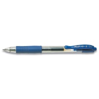 Ручка гелевая PILOT BL-G2-5 авт. резин. манжет. синяя 0,3мм Япония