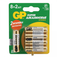  GP (-) Alkaline AA (LR06, 15),  10.,  , 1.5