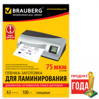 - /- BRAUBERG,  100,   3, 75 , 530894