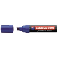 Маркер перманентный EDDING E-390/3 синий 4-12мм скошенный наконеч.