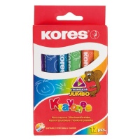   12  KRAYONES Jumbo Kores 33141.02