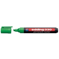 Маркер перманентный EDDING E-330/4 зеленый 1-5мм скошенный наконеч.
