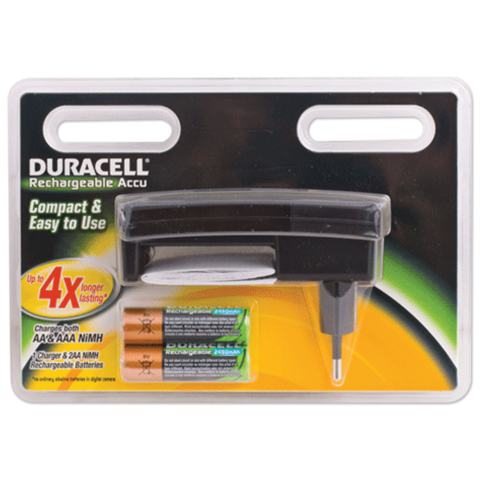 Зарядное устройство DURACELL для 4-х NiMH аккумуляторов AA или ААА ...