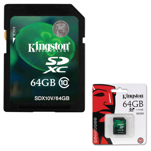 Карта памяти 64 kingston