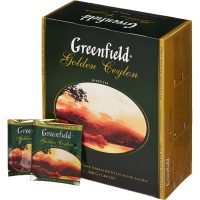 Чай Greenfield Golden Ceylon черный фольгир.100пак/уп