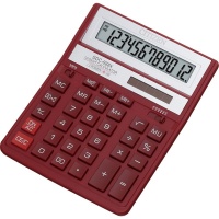 Калькулятор CITIZEN бух. SDC-888XRD,12 разр, бордовый