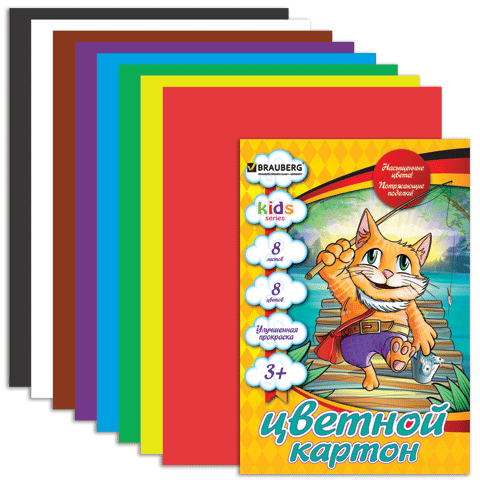 Цветной картон Ozon
