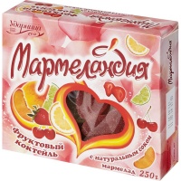 Мармелад Мармеландия фруктовый коктейль 250г