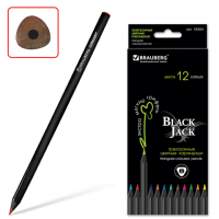   BRAUBERG Black Jack ( ), 12 ., ., . , , 180834