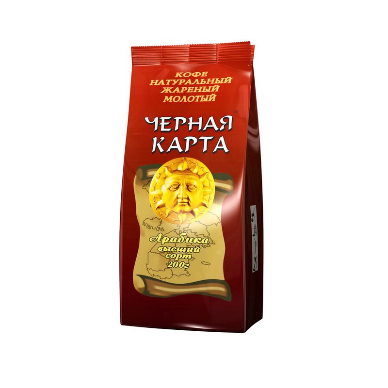 Купить Кофе Черная Карта Молотый