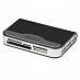  Intro R511 combo: card reader+3 port USB hub, black