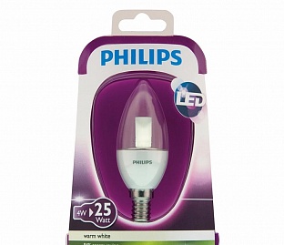 ��������.����� Philips LED 25W E14 WW 230V B35 CL ND/4