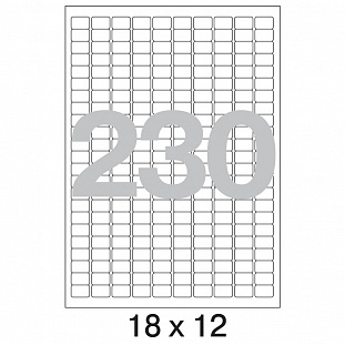   MEGA LABEL 1812  / 230.   4 (100 /.)