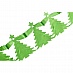 Новогоднее украшение Гирлянда-растяжка, Ёлочка, 20*130см, зеленый