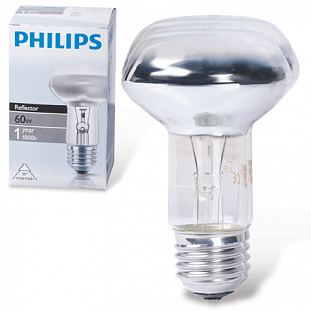   PHILIPS Spot R63 E27 30D, 60, ., d=63,  d=27,  30,043665