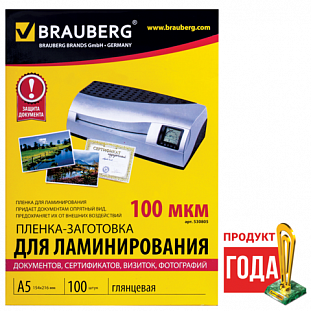 - /- BRAUBERG,  100,   5, 100 , 530805