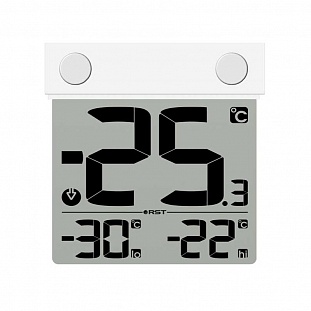 Термометр 01289 Термометр цифровой уличный на липучке -30-+70.