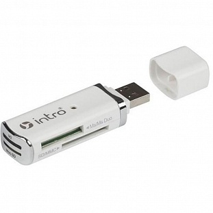  Intro R501 portable card reader, white