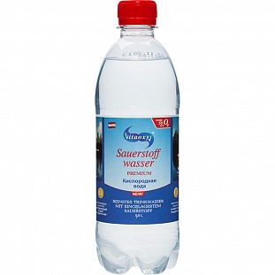 Вода минеральная кислородная VitaOxyV ПЭТ 0,5л