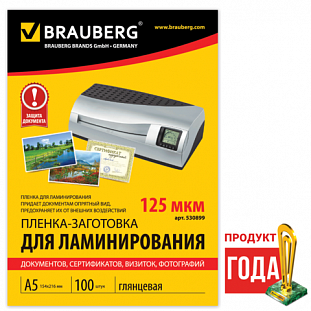 - /- BRAUBERG,  100,   5, 125 , 530899