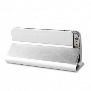  PURO BACK SILVER  iphone 6 plus, (iPC655) Bookc1sil