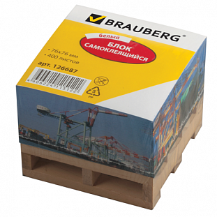  . BRAUBERG 76*76 400 ., ,  ,  . , 126687