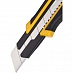 Нож промышленный Attache Selection Supreme, 25мм, фиксатор, прорезин корпус