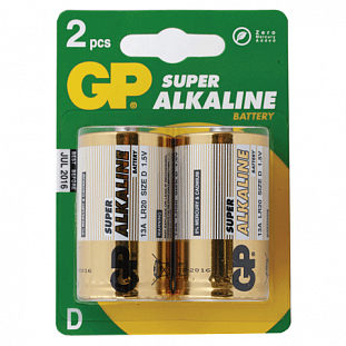  GP (-) Alkaline D (LR20, 13),  2.,  , 1.5