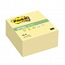 Блок-кубик Post-it Optima куб 636-OY 76х76 канар.желтый 400 л.