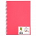 Блокнот Canson Notes на спирали, 120гр, 14, 8х21см, 50л,  розовый