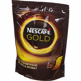 Кофе Nescafe Gold раств.субл.150г пакет
