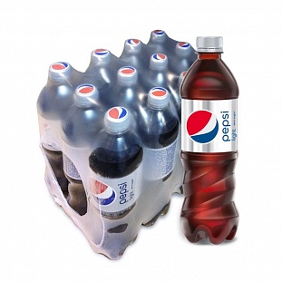 Напиток Pepsi Light ПЭТ 0,6л газ.12 шт/уп