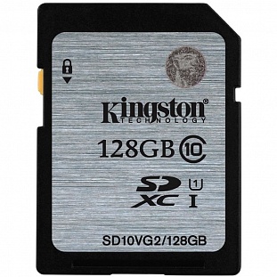   Kingston SDXC 128  Class 10 UHS-I (SD10VG2/128 )
