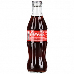 Напиток Coca-Cola стекл. бут. 0,25л газ. 12 шт/уп