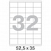   MEGA LABEL 52,535  / 32 .   4 (100 /.)