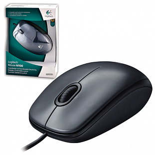    LOGITECH M100, USB, 2+ 1-, /, (910-001604)