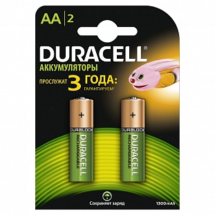 ����������� DURACELL AA/HR6-2BL 1300mAh ��/2