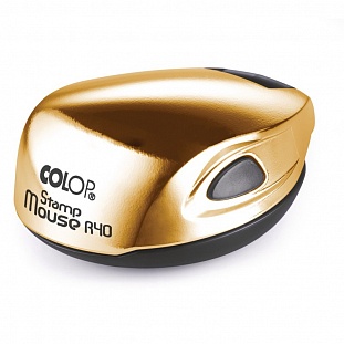    Stamp Mouse R40 gold  