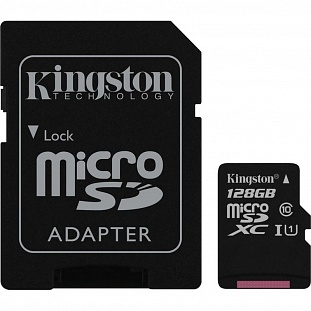   Kingston microSDCX 128GB Class10 UHS-I(SDCX10/128GB)+