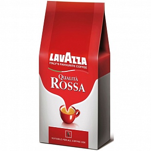 Кофе Lavazza Rossa в зернах, 1 кг
