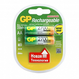  GP 2700mAh AA/HR6 NiMH /2