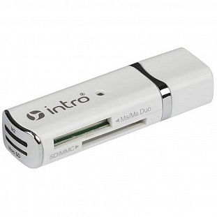  Intro R501 portable card reader, white