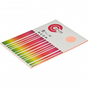 Бумага для ОфТех Набор цветной бумаги (розовый неон), 75гр, А4, 100 листов