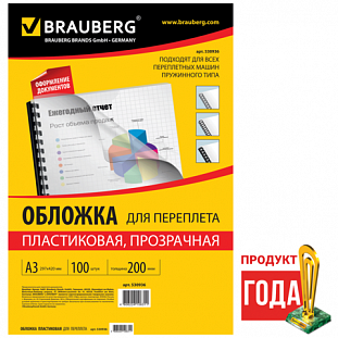  / BRAUBERG,  100, 3,  200 , 