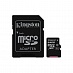   Kingston microSDX 64  Class 10 UHS-I (SDC10G2/64 ) + 