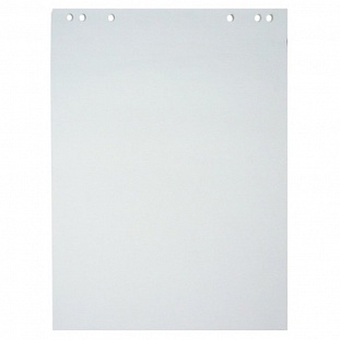 Блок бумаги для флипчартов белый 67,5х98 50 лист. 5 бл/уп 80гр.