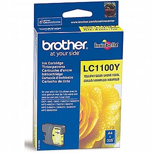   Brother LC1100Y .  DCP-385C, MFC-990CW